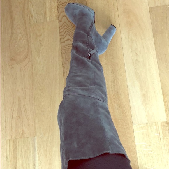 Alice + Olivia Shoes - alice + olivia Halle Over the Knee Boots